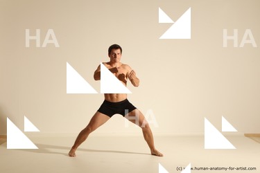 Man Dynamic poses Academic