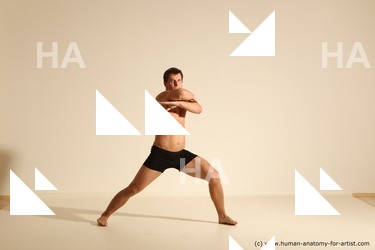 Man Dynamic poses Academic