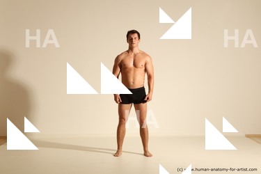 Man Dynamic poses Academic