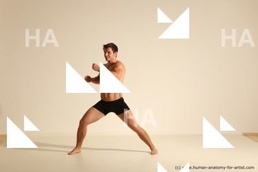 Man Dynamic poses Academic