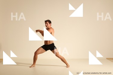 Man Dynamic poses Academic