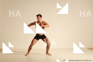 Man Dynamic poses Academic