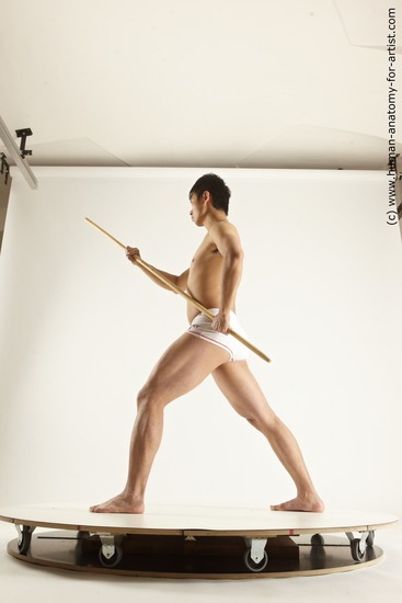 Underwear Man Multi angles poses Academic