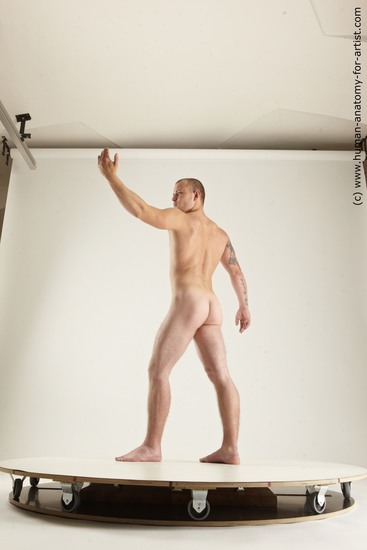 Nude Man White Multi angles poses Realistic