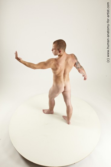 Nude Man White Multi angles poses Realistic