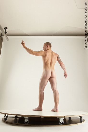 Nude Man White Multi angles poses Realistic