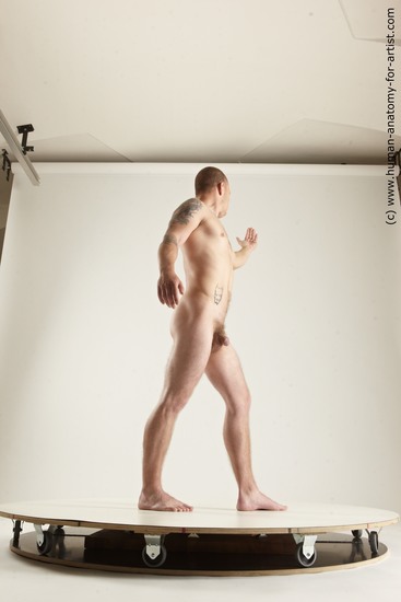 Nude Man White Multi angles poses Realistic