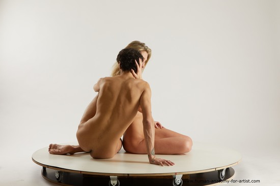 Nude Woman - Man Slim Multi angles poses Realistic