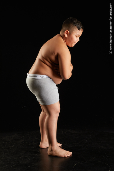 Underwear Man White Standing poses - ALL Overweight Short Black Standing poses - simple Standard Photoshoot  Academic