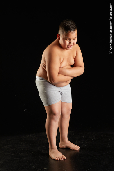 Underwear Man White Standing poses - ALL Overweight Short Black Standing poses - simple Standard Photoshoot  Academic