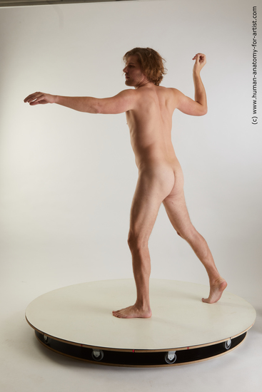 Nude Man White Standing poses - ALL Slim Medium Brown Standing poses - simple Standard Photoshoot Realistic