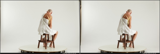 Casual Man White Sitting poses - simple Slim Short Grey Sitting poses - ALL Standard Photoshoot Academic