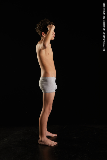 Underwear Man White Standing poses - ALL Slim Short Black Standing poses - simple Standard Photoshoot  Academic