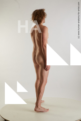 Nude Man White Standing poses - ALL Average Medium Brown Standing poses - simple Standard Photoshoot Realistic