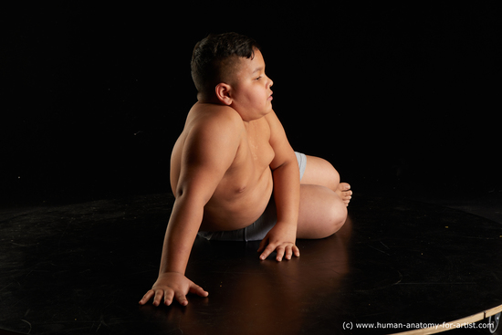 Underwear Man White Laying poses - ALL Overweight Short Brown Laying poses - on side Standard Photoshoot  Academic