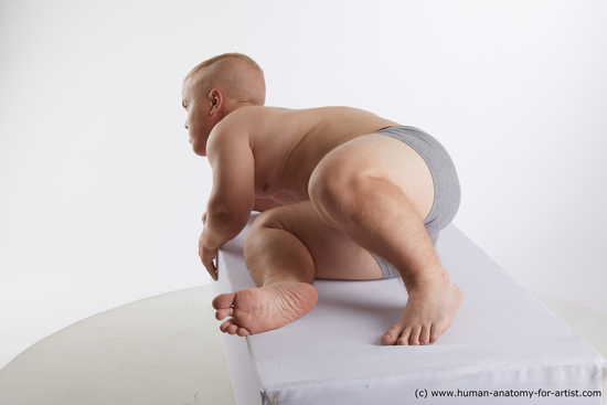 Underwear Man White Laying poses - ALL Average Short Brown Laying poses - on side Standard Photoshoot Academic