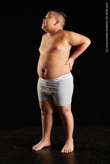 Underwear Man White Standing poses - ALL Overweight Short Brown Standing poses - simple Standard Photoshoot  Academic