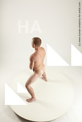 Nude Man White Standing poses - ALL Slim Short Brown Standing poses - simple Multi angles poses Realistic