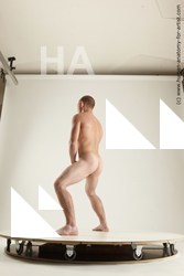 Nude Man White Standing poses - ALL Slim Short Brown Standing poses - simple Multi angles poses Realistic