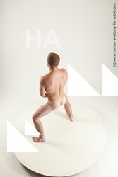 Nude Man White Standing poses - ALL Slim Short Brown Standing poses - simple Multi angles poses Realistic