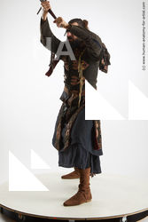 Fighting with sword Man White Standing poses - ALL Slim Long Brown Standing poses - simple Standard Photoshoot Academic Fighting poses - ALL