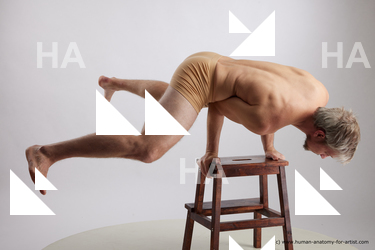 Nude Man White Laying poses - ALL Slim Short Grey Laying poses - on stomach Standard Photoshoot Academic