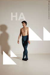 Sportswear Man White Athletic Medium Brown Dancing Dynamic poses Academic