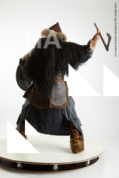 Fighting with axe Man White Standing poses - ALL Slim Long Brown Standard Photoshoot Academic Fighting poses - ALL