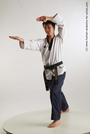 Martial art Man Asian Standing poses - ALL Fighting poses - ALL