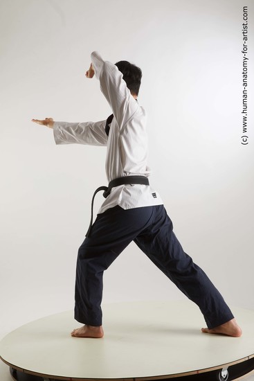 Martial art Man Asian Standing poses - ALL Fighting poses - ALL