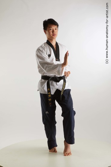 Sportswear Martial art Man Asian Standing poses - ALL Average Short Black Standing poses - simple Standard Photoshoot Academic Fighting poses - ALL