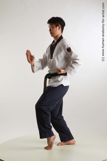 Sportswear Martial art Man Asian Standing poses - ALL Average Short Black Standing poses - simple Standard Photoshoot Academic Fighting poses - ALL