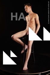 Nude Man White Sitting poses - simple Athletic Short Brown Sitting poses - ALL Standard Photoshoot Realistic