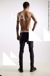 Casual Fighting with gun Man White Standing poses - ALL Underweight Short Brown Standing poses - simple Standard Photoshoot Academic Fighting poses - ALL