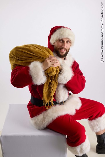 Man White Sitting poses - simple Muscular Short Brown Sitting poses - ALL Standard Photoshoot Academic