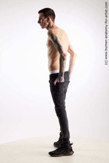 Casual Man White Standing poses - ALL Underweight Short Brown Standing poses - simple Standard Photoshoot Academic