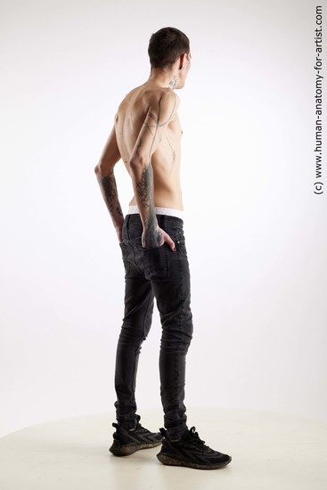 Casual Man White Standing poses - ALL Underweight Short Brown Standing poses - simple Standard Photoshoot Academic