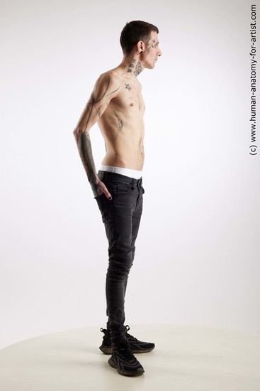 Casual Man White Standing poses - ALL Underweight Short Brown Standing poses - simple Standard Photoshoot Academic