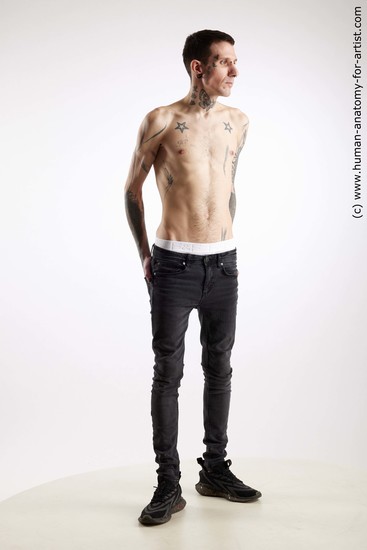 Casual Man White Standing poses - ALL Underweight Short Brown Standing poses - simple Standard Photoshoot Academic