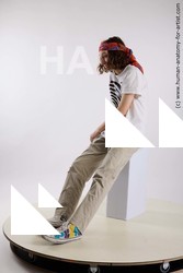 Casual Man White Sitting poses - simple Slim Long Brown Sitting poses - ALL Standard Photoshoot  Academic