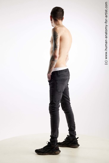 Casual Man White Standing poses - ALL Underweight Short Brown Standing poses - simple Standard Photoshoot Academic