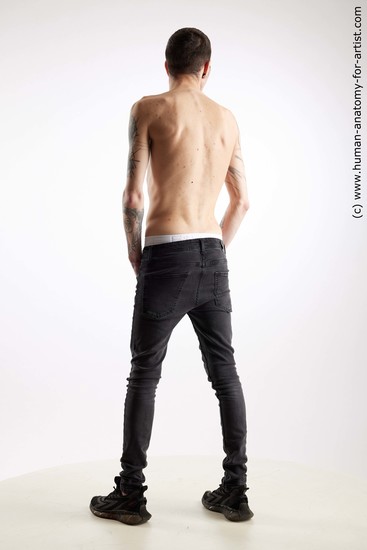 Casual Man White Standing poses - ALL Underweight Short Brown Standing poses - simple Standard Photoshoot Academic