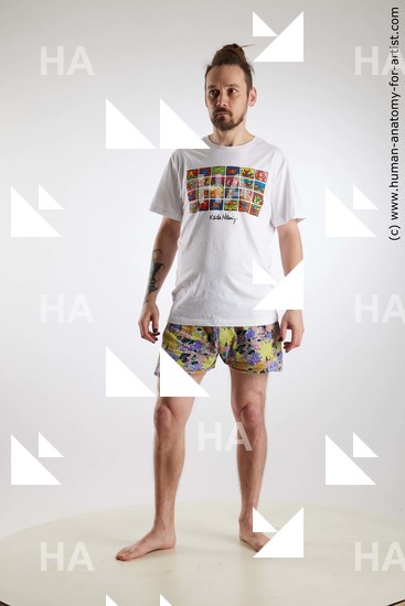Casual Man White Standing poses - ALL Slim Brown Standing poses - simple Dreadlocks Standard Photoshoot Academic