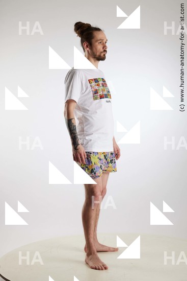 Casual Man White Standing poses - ALL Slim Brown Standing poses - simple Dreadlocks Standard Photoshoot Academic