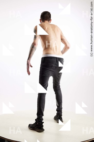 Casual Fighting with knife Man White Standing poses - ALL Underweight Short Brown Standing poses - simple Standard Photoshoot Academic Fighting poses - ALL