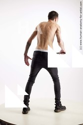 Casual Fighting with knife Man White Standing poses - ALL Underweight Short Brown Standing poses - simple Standard Photoshoot Academic Fighting poses - ALL