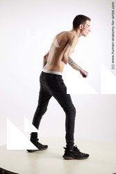 Casual Fighting with knife Man White Standing poses - ALL Underweight Short Brown Standing poses - simple Standard Photoshoot Academic Fighting poses - ALL