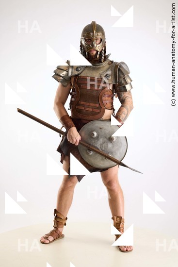 Casual Fighting with sword Man White Sitting poses - simple Muscular Short Brown Sitting poses - ALL Standard Photoshoot Academic Fighting poses - ALL