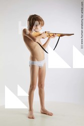 Underwear Man White Standing poses - ALL Slim Short Blond Standing poses - simple Standard Photoshoot  Academic