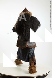 Casual Fighting with sword Man White Standing poses - ALL Slim Long Brown Standing poses - simple Standard Photoshoot Academic Fighting poses - ALL